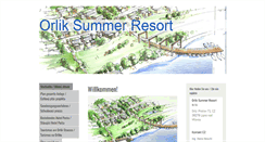 Desktop Screenshot of orlik-summer-resort.com
